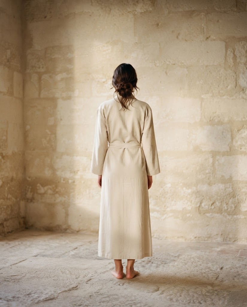 Peignoir long femme Image